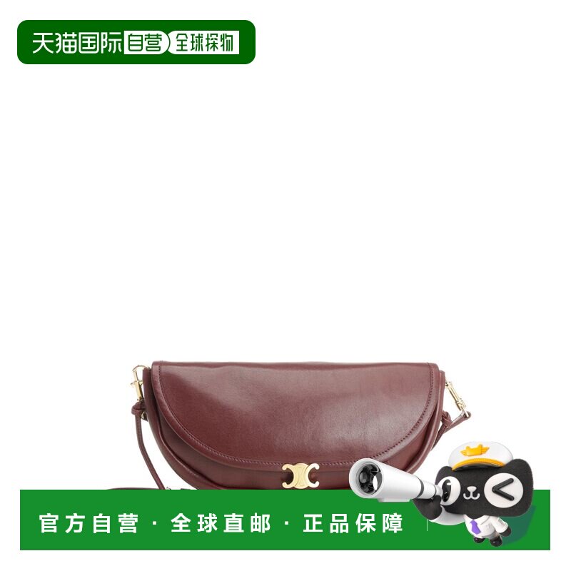 CELINE 女士斜挎包 L1037377828PO SS2026 红色单肩包图片