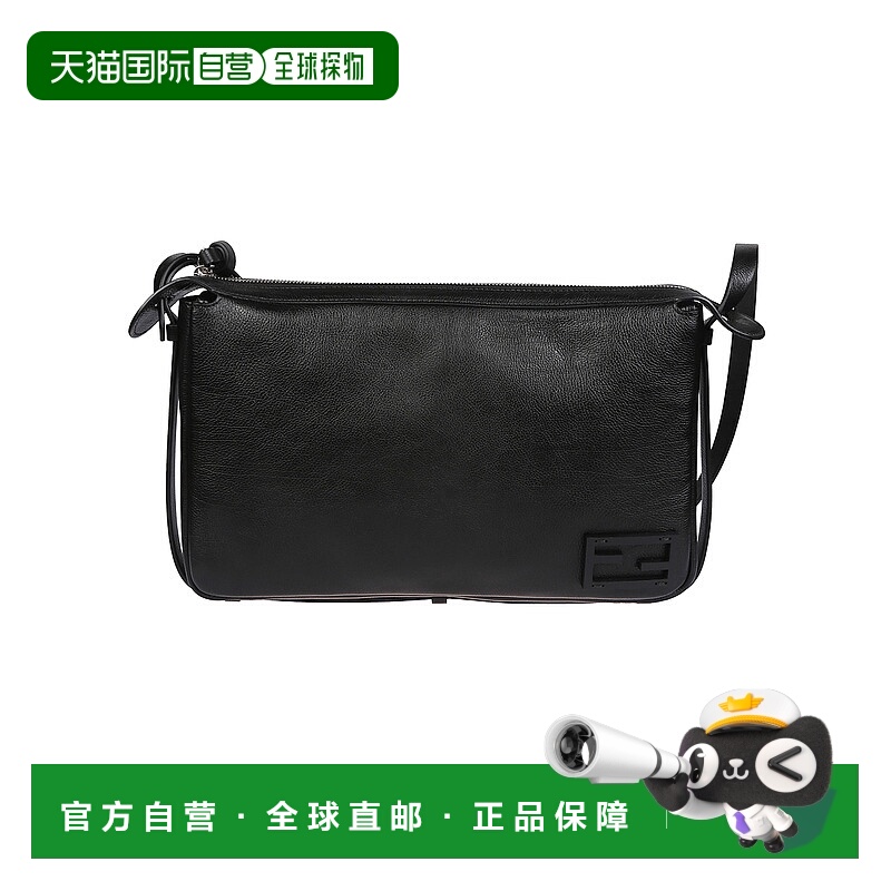 1h可退 FENDI 女士斜挎包 8BR829AS7AF1QD0 CO 黑色