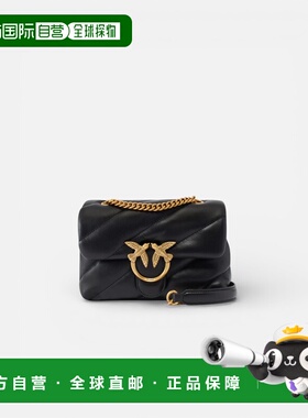 PINKO 女士单肩包 261100039A0F2Z99Q SS2026 黑色 PINKO PUFF MI