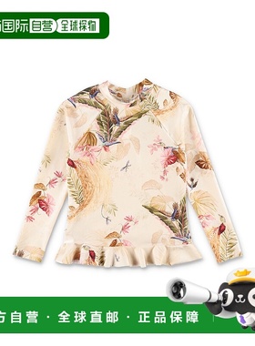 1h可退 潮奢 ZIMMERMANN 女童 Kid - Rhiannon rash 褶边衬衫童装