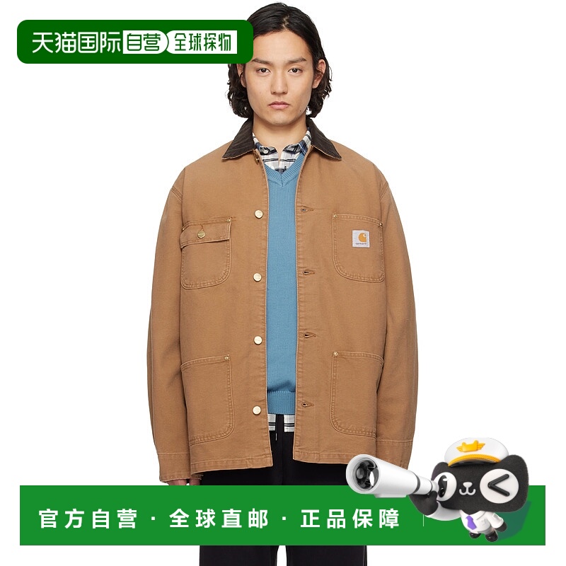 1h可退 潮奢 CARHARTT WIP 男士 黄褐色 OG 夹克 I035281