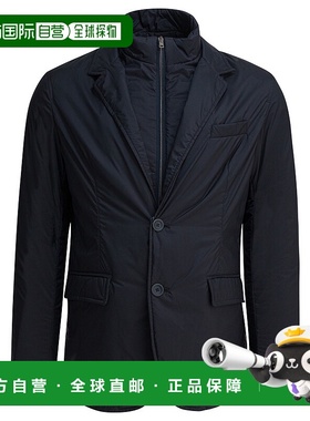 HERNO 男士西服 GA000168U12456Z9200 AW2025黑色西装外套