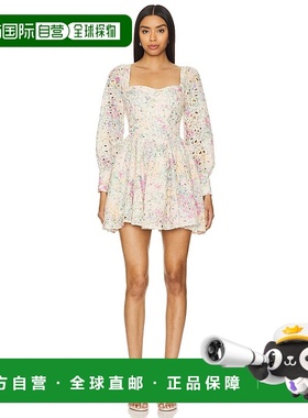 1h可退 潮奢 Bardot 女士 Lila 带荷叶边连衣裙 58061DB3