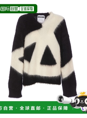 MOSCHINO 女士针织衫 092454031555 AW2025 黑色
