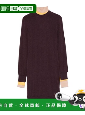 FENDI 女士连衣裙 FZDC36ASJGF0AU3-0 AW2024 紫色 Dress包臀裙