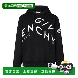 男士 黑色 针织毛衣 AW2022 logo图案连帽 BMJ07G30AF004 GIVENCHY