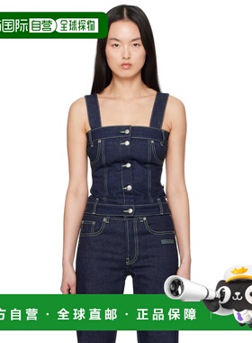 1h可退 潮奢 off-white 女士 蓝色 Corset 上装 OWYP009S25DEN001