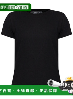 1h可退 TOM FORD 女士T恤 TSJ629JEX180NAA SS2026 黑色短袖