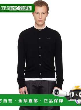 1h可退 潮奢 comme des garcons play 男士 黑色 Round Neck Blac