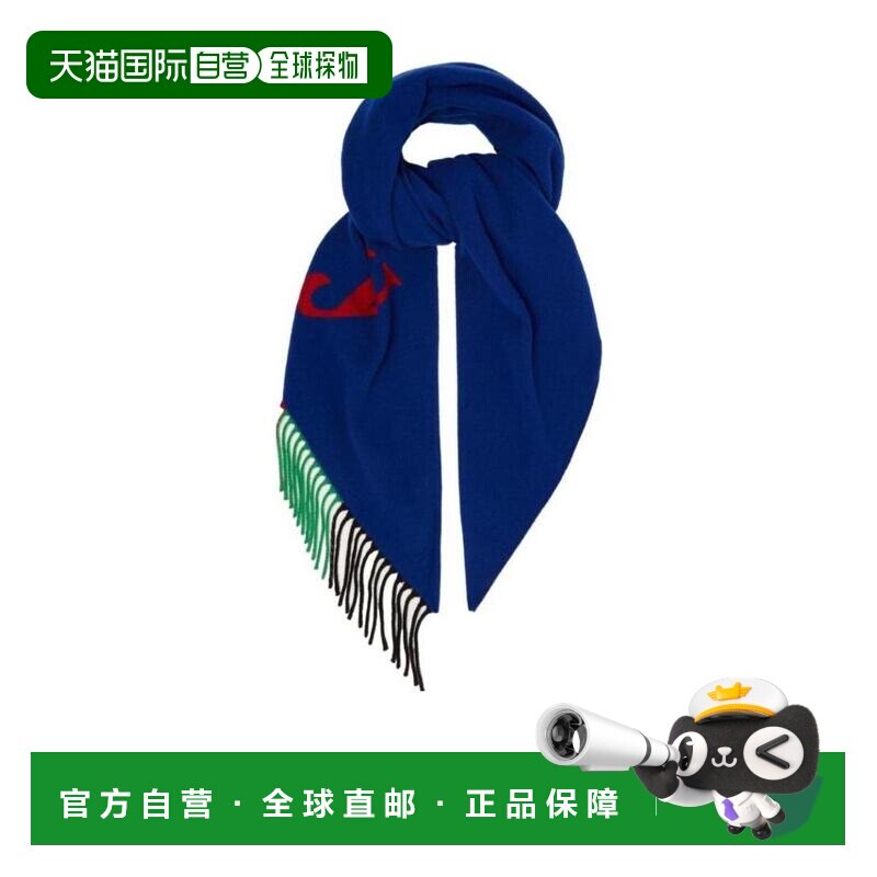 BURBERRY 男士围巾 40782731 AW2018 蓝色博柏利披肩