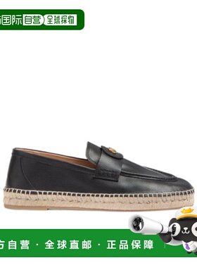 VALENTINO 男士商务休闲鞋 乐福鞋 SS2025 YS0K00UDX0NO黑色