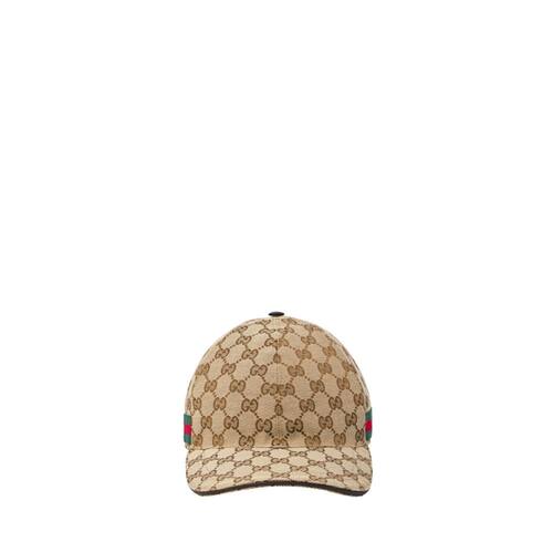 GUCCI 男士帽子 200035KQWBG9864 CO 棕色 Original Gg Canvas Ba