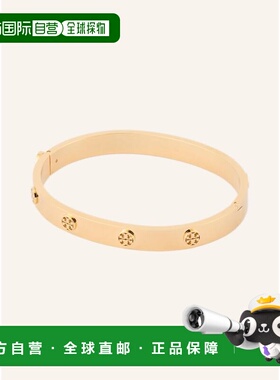 1h可退 TORY BURCH 女士手链手镯 100311798819500 CO 金色 ICON