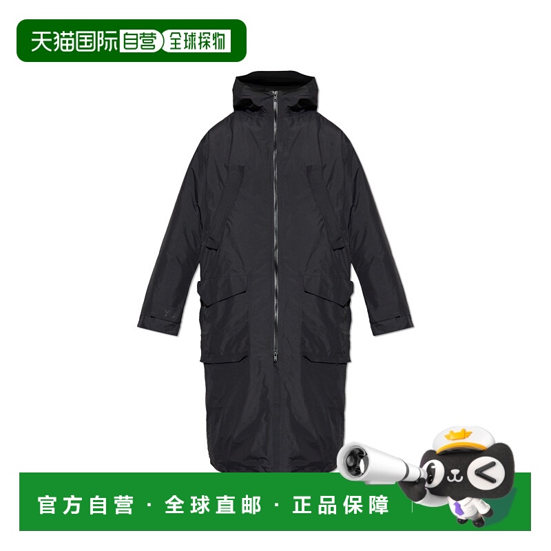 1h可退 Y-3 男士夹克 JW46180BLACK AW2025 黑色 Long insulated