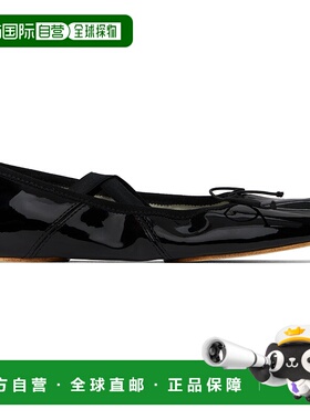 1h可退 潮奢 Tory Burch 托里 伯奇 女士 黑色 Mary Jane Bow 芭