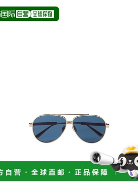 DIOR 女士眼镜 CD40165U10V SS2025 蓝色 徽标太阳镜