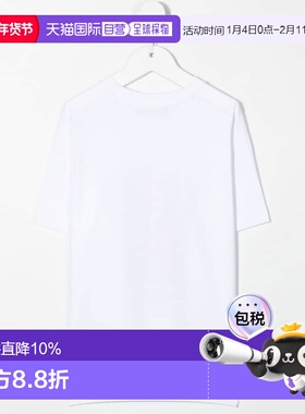 DSQUARED2 男童T恤 DQ1232D002FDQ100 AW2023 白色短袖