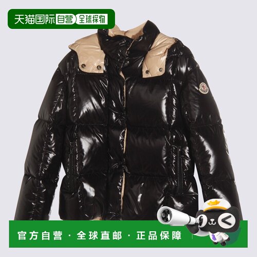 MONCLER 女童羽绒服 K29541A00044597Z8992 CO 黑色