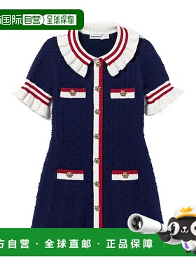 1h可退 SELF-PORTRAIT 女童连衣裙 RS25716SBL SS2025 蓝色新款