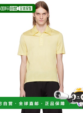 1h可退 潮奢 Lacoste 法国鳄鱼 男士 黄色 Runway Regular Fit Sa