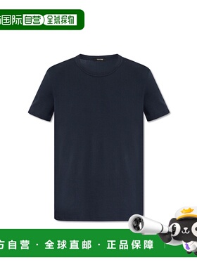 1h可退 TOM FORD 男士内裤 T4M0810400412 CO 深蓝色 Cotton T-sh
