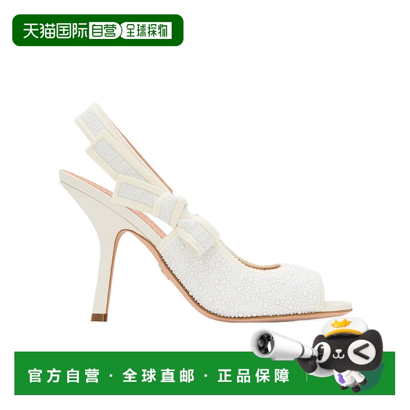 1h可退 DIOR 女士凉鞋 KCO013PYBS66W SS2025 白色 J'Adior 高跟