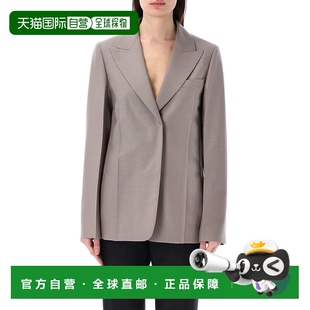 女士西服 小开衩西装 FJ7492S9AF0U6W 灰色 外套 AW2024 FENDI