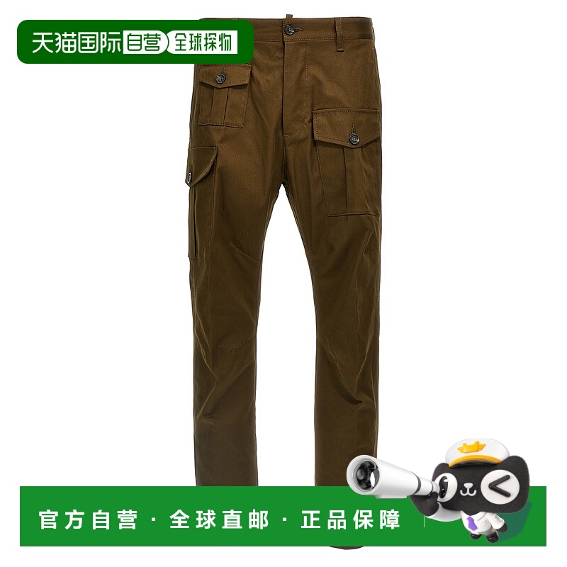 1h可退 潮奢 Dsquared2 二次方 男士 多口袋休闲裤 S74KB0909S390