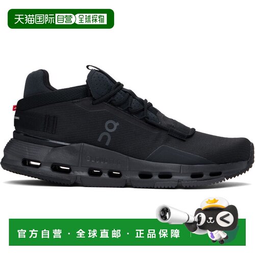 On 男士 黑色 Cloudnova 2 运动鞋 3ME30210485Black昂跑
