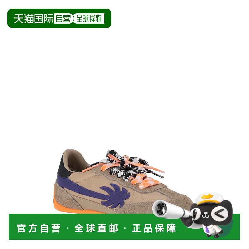 1h可退 PALM ANGELS 女士运动鞋 PWIA068F25LEA0016135BEIGEVIOLE