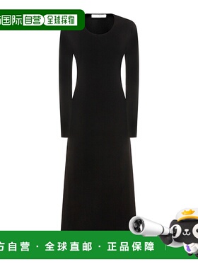 1h可退 潮奢 The Row 女士 MAVY 黑色连衣裙 10554Y338