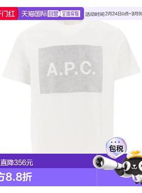 A.P.C. 男士T恤 COHBOH26558LAA SS2026 白色 T-Shirt