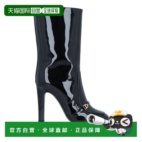 Saint Laurent 圣罗兰 女士 脚踝靴 black黑色 舒适时尚高跟女靴