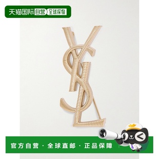 Laurent 圣罗兰 女士 1h可退 金属胸针 Saint CASSANDRE 804 潮奢