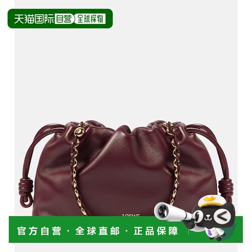 LOEWE 罗意威 女士 Flamenco 皮革手包 red红色 舒适时尚