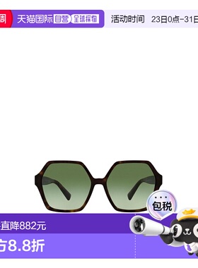 VALENTINO 女士眼镜 VA40883002 AW2022 绿色 徽标太阳镜