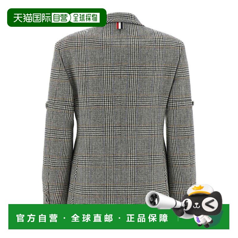 THOM BROWNE 女士西服 FBR062BF1002980 AW2025 灰色外套西装