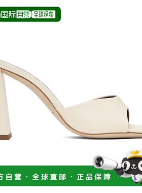 1h可退 潮奢 Staud 女士 灰白色 Sloane 凉鞋 071198CRM