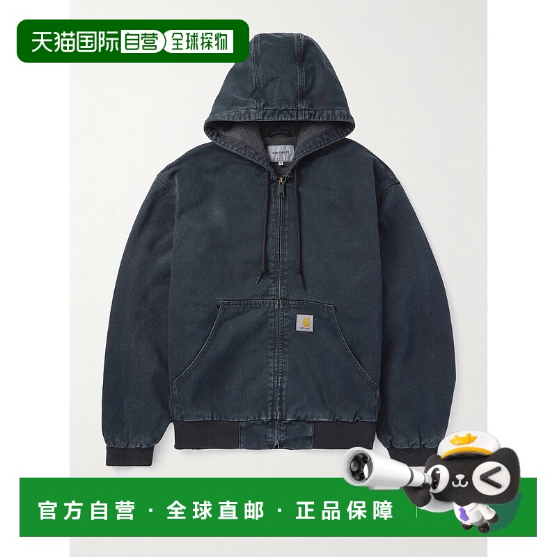 1h可退 潮奢 CARHARTT WIP 男士 OG 活动棉质帆布连帽夹克 I03223
