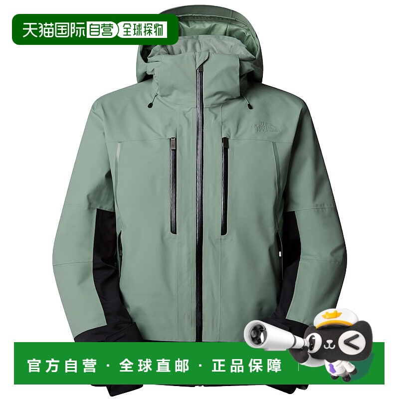 1h可退 THE NORTH FACE 男士户外冲锋衣 NF0A87Y5D5NSLATE AW2025