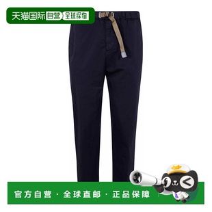 Sand SS2025 男士 25SU6617037 蓝色 休闲裤 White