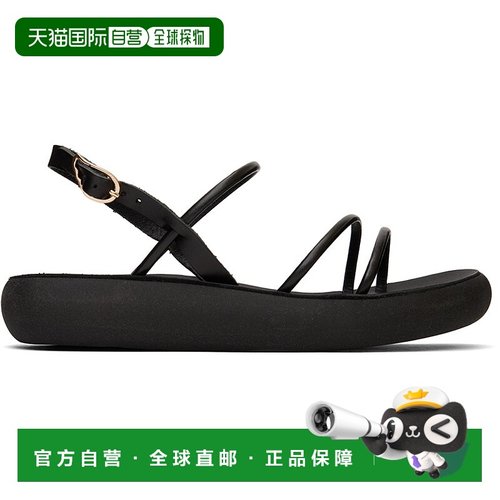 1h可退 潮奢 Ancient Greek Sandals 女士 黑色 Polis 凉鞋 Polis