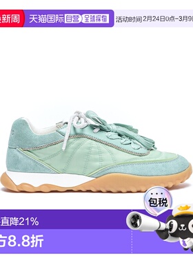 PINKO 女士运动鞋 SS0179P076T14 SS2026 蓝色 Sage Gea Sneakers