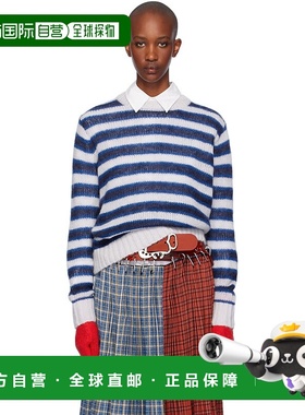 1h可退 潮奢 Charles Jeffrey Loverboy 女士 蓝色 & 白色 Gloves