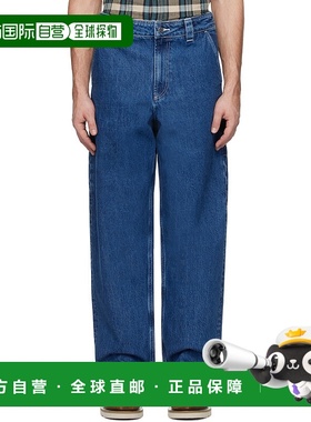 1h可退 潮奢 A.P.C. 男士 蓝色 Fergus 牛仔裤 COHETM08500直筒裤