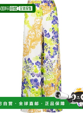 VERSACE 女士短裤 10082221A067165W270 AW2024花色阔腿裤