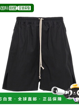 RICK OWENS 男士短裤 RU01F2397TE09 SS2026 黑色 Rick Owens 'Bo