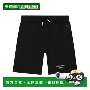 SS2024 CALVIN IB0IB01290BEH 男童短裤 黑色 KLEIN