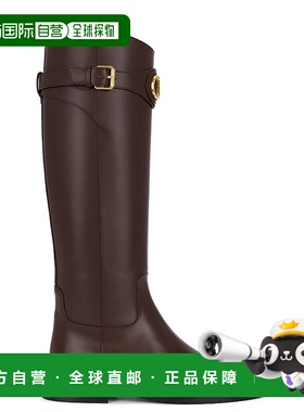 1h可退 潮奢 valentino 华伦天奴 女士 V 徽标标志靴子 7W2S0MT1D