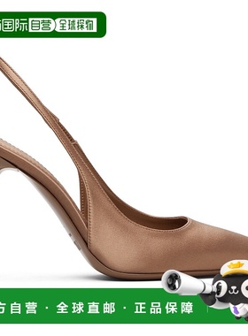 1h可退 潮奢 Paris Texas 女士 黄褐色 Lidia Slingback 高跟鞋 P